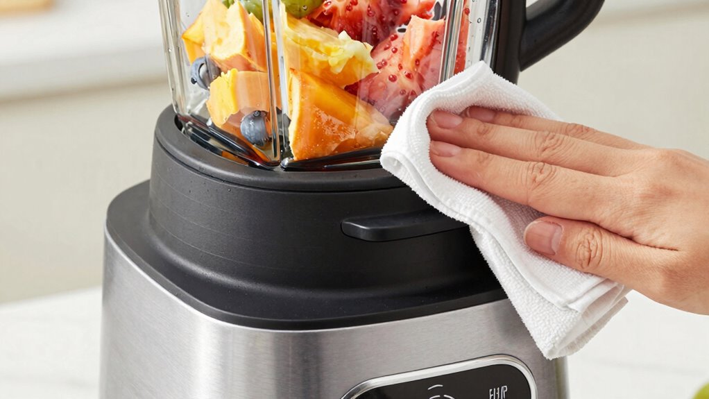 gentle blender seal cleaning