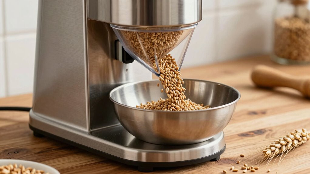 grain mill compatibility features