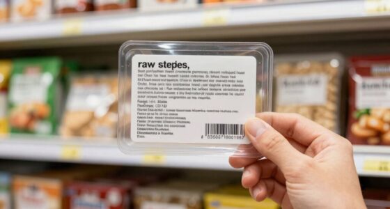 heat processed staple labels