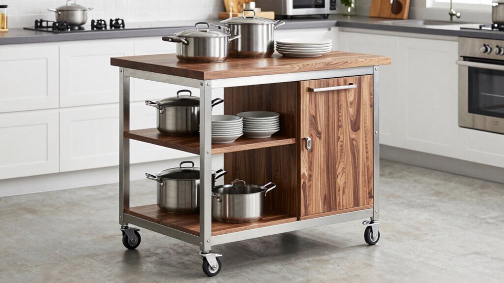 heavy duty kitchen cart selection