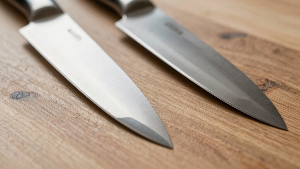 honing realigns sharpening removes