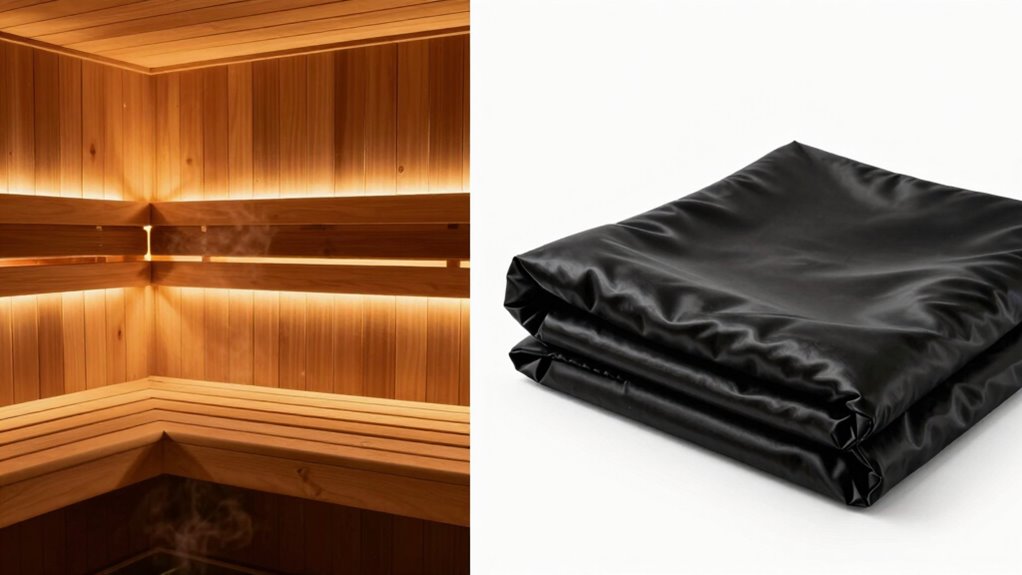infrared sauna vs blanket
