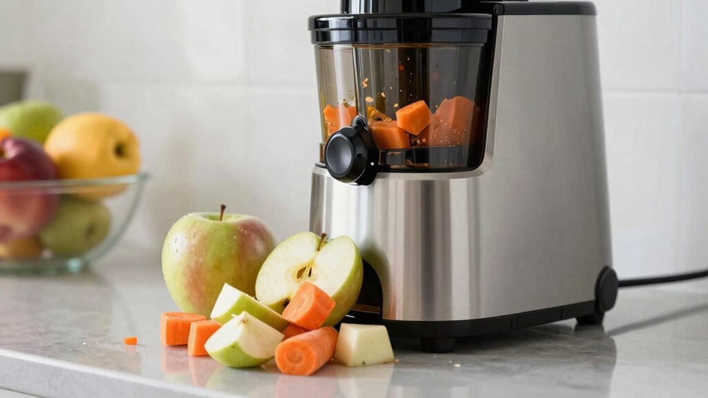 ingredient size affects juice quality