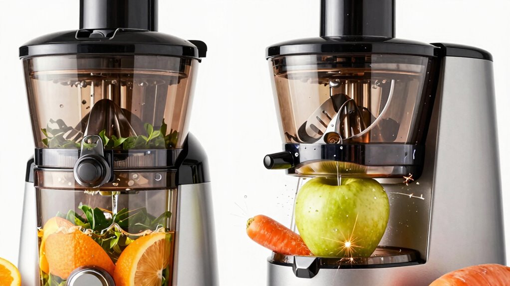 juicing mechanisms and performance