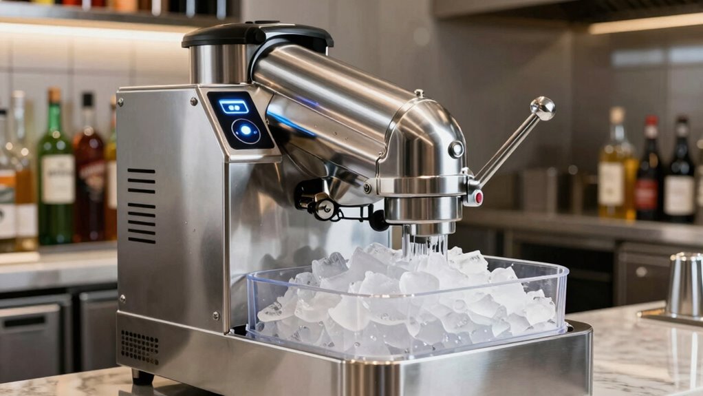 key commercial ice crusher factors