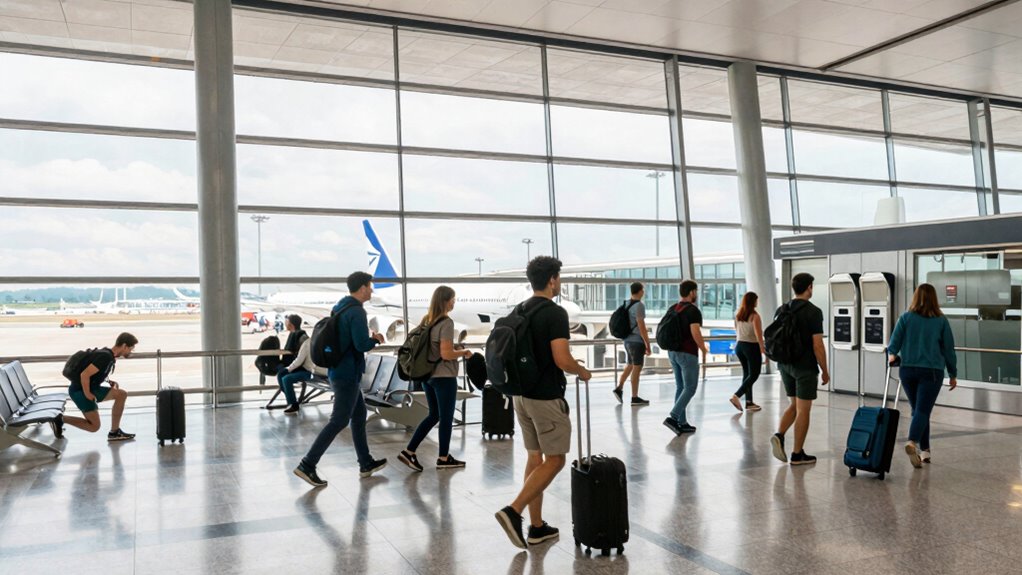 layover stretching and exercises