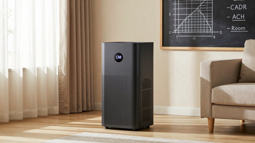 match purifier size to room