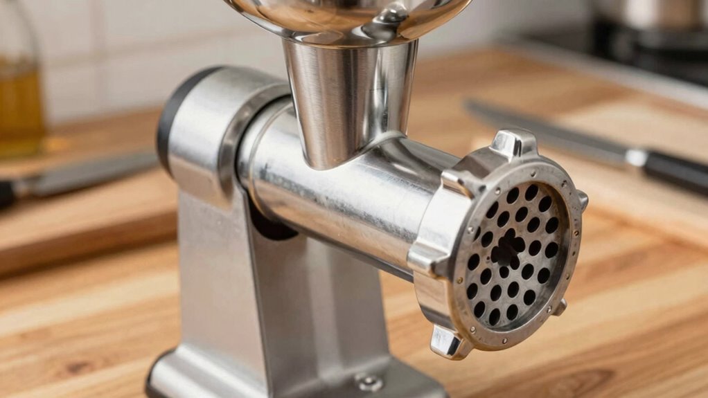 meat grind plate differences