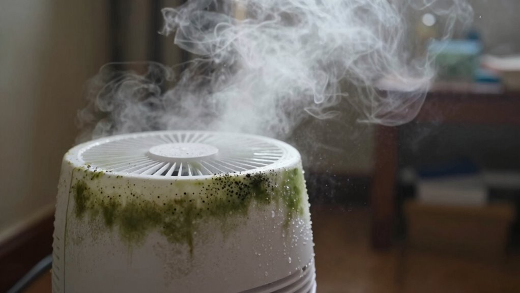 moldy humidifiers pose health risks