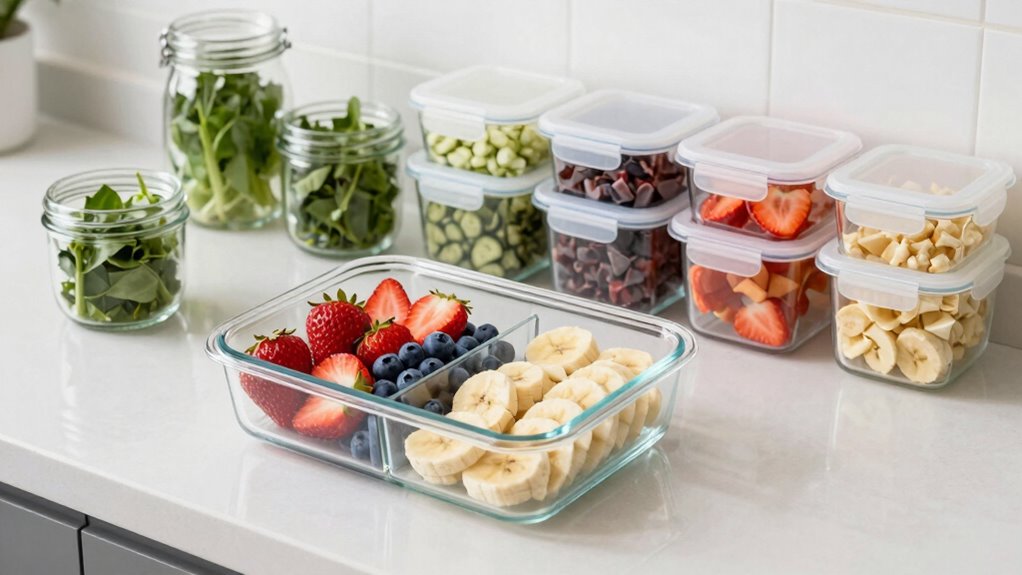 organize and store ingredients