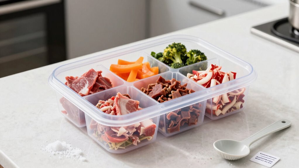 personalized pet portion control