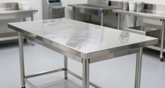 pet food prep table sizing