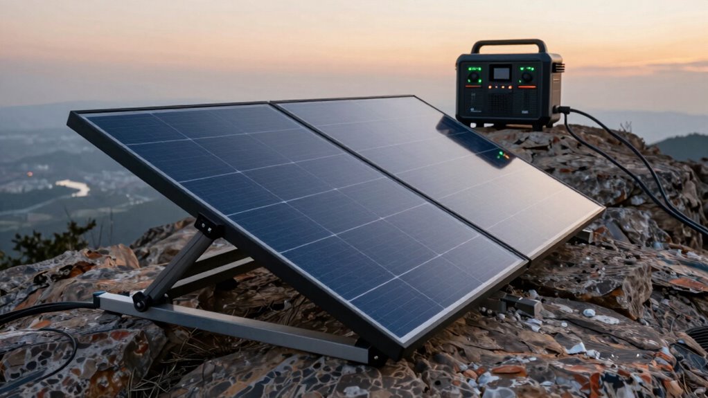 portable durable efficient panels