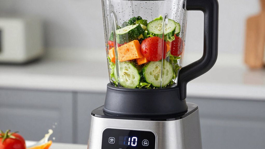 prevent overheating during blending