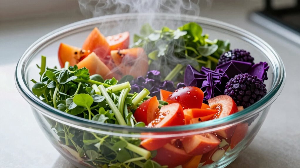 prevent raw food overheating