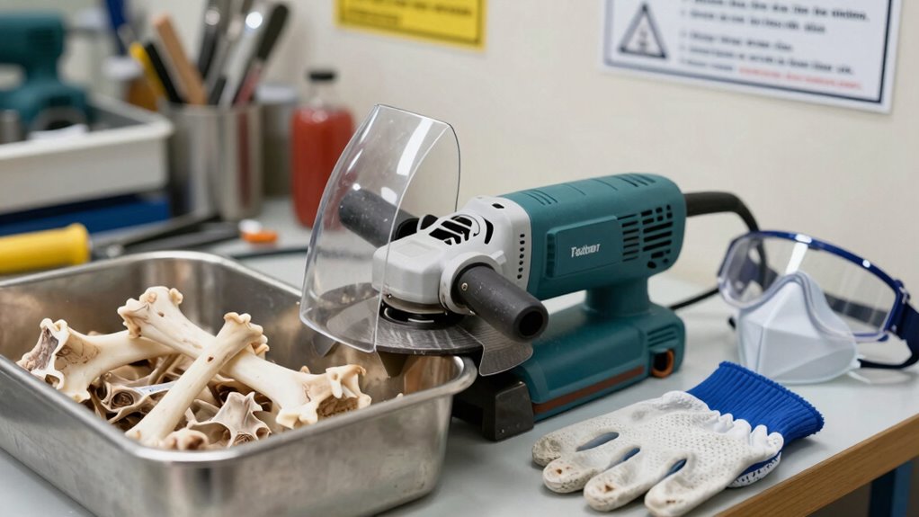 proper equipment for safe grinding