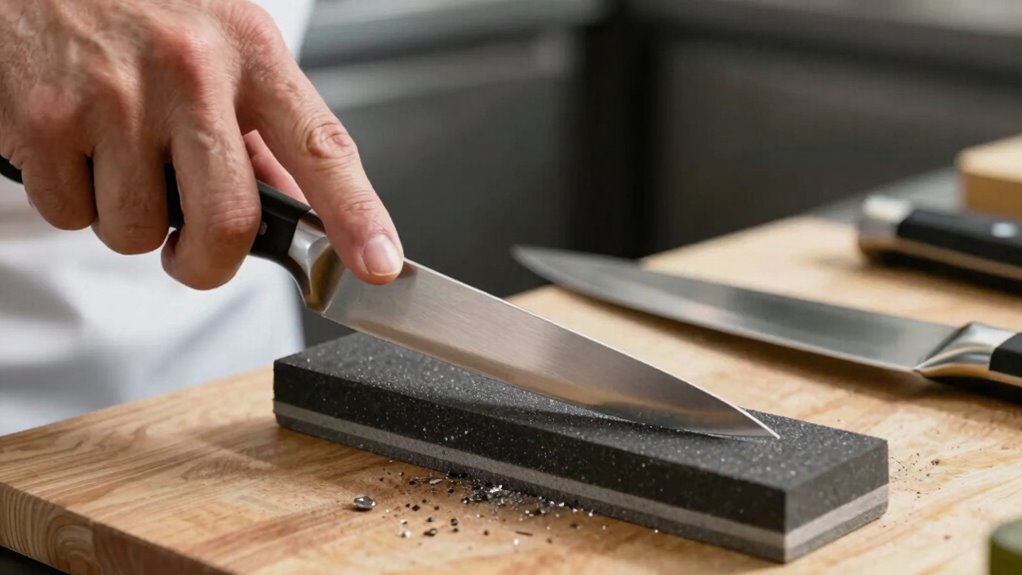 proper knife care and technique