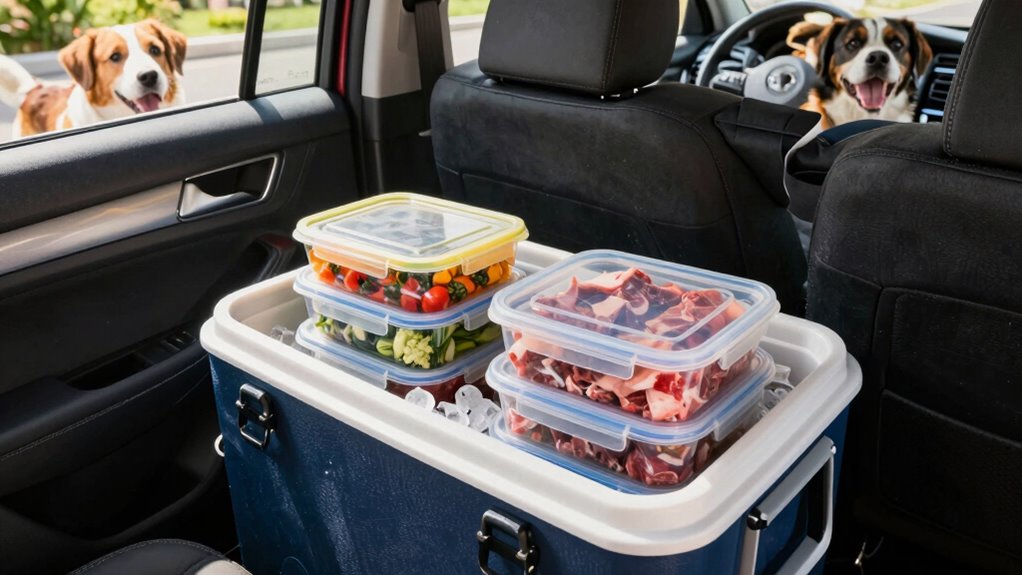 proper raw food packing