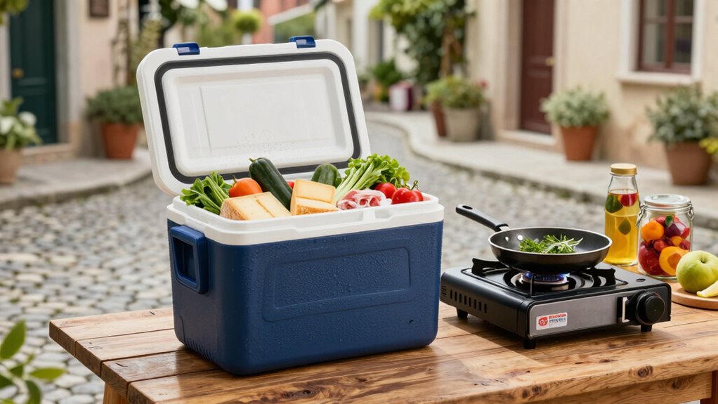 proper storage and containers