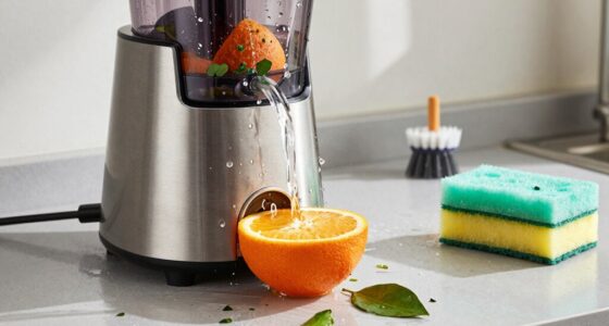 quick juicer cleaning technique