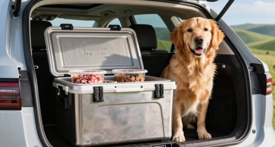 raw fed dog travel tips