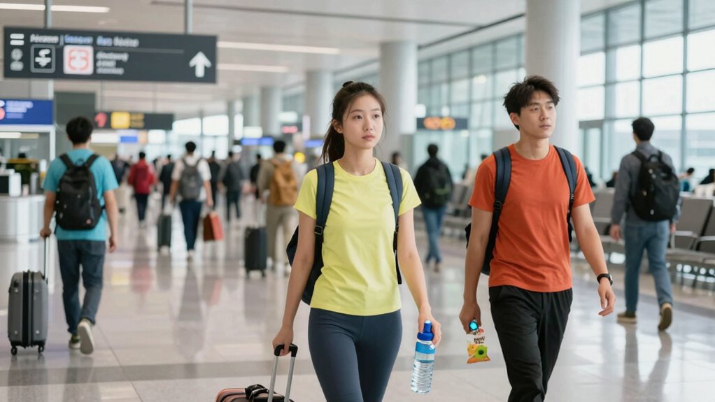 re establish healthy post travel habits