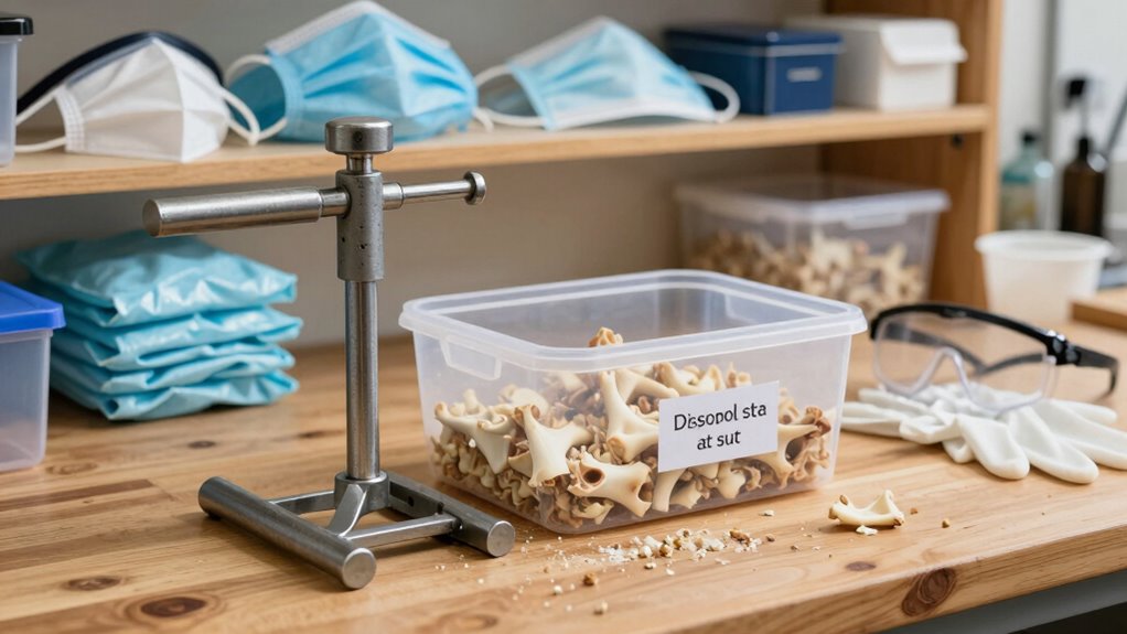 safe bone storage disposal