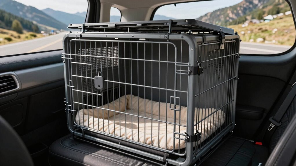 safe comfortable travel crate