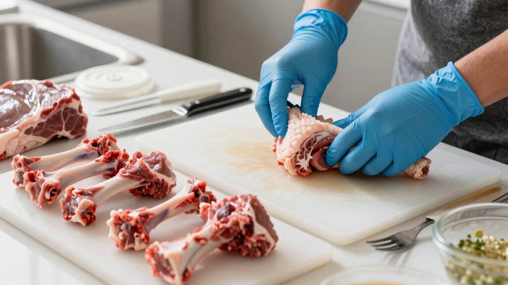 safe raw feeding practices