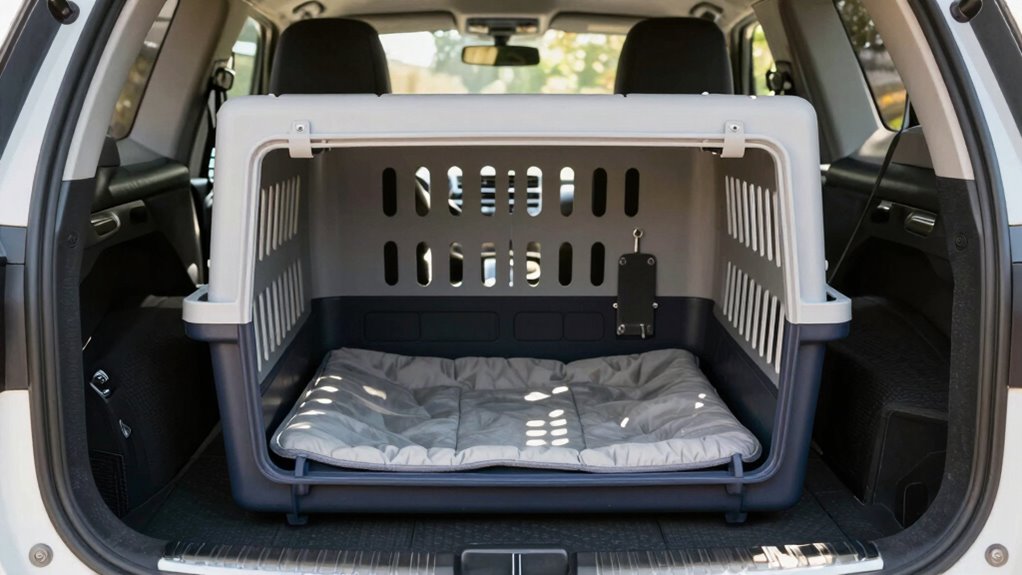 secure ventilated travel crate