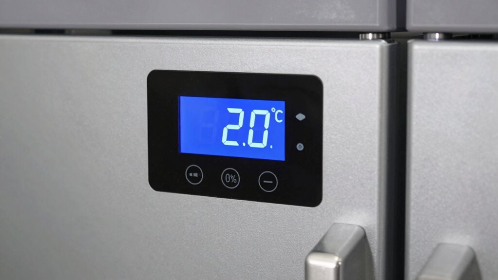 set freezer to ideal temperature