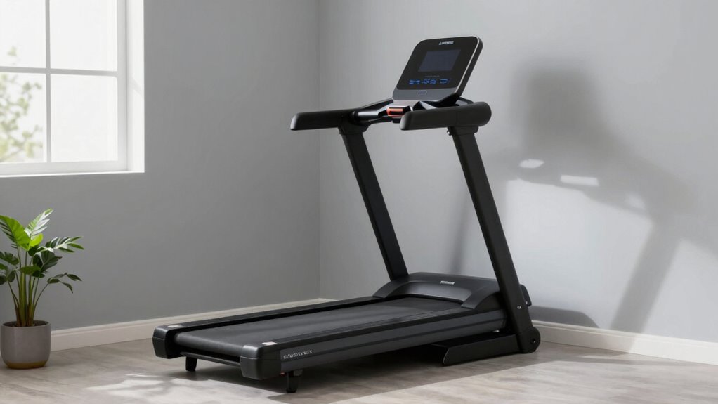 space saving foldable treadmill