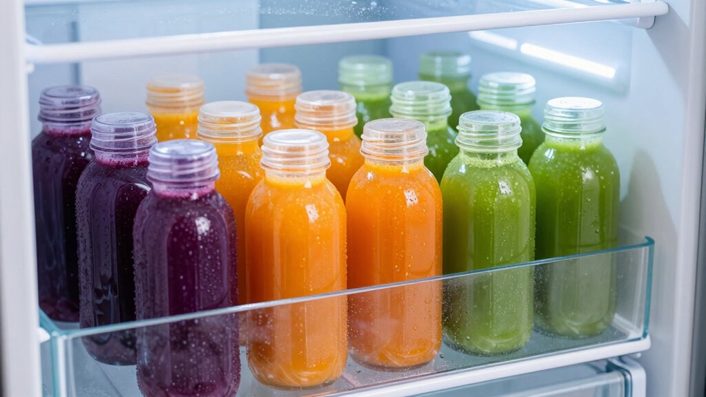 store juice cold promptly