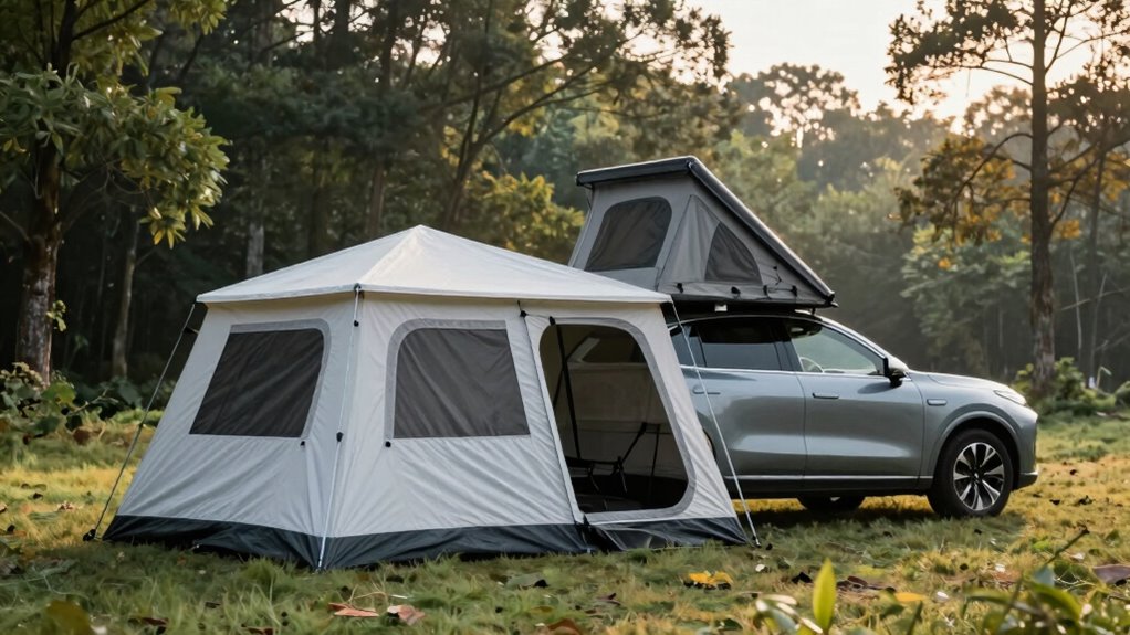 suv tent compatibility and features