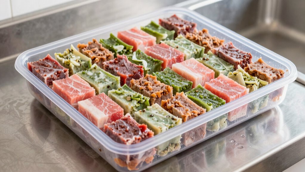 thorough scheduled portioned feeding