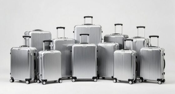 top aluminum luggage sets