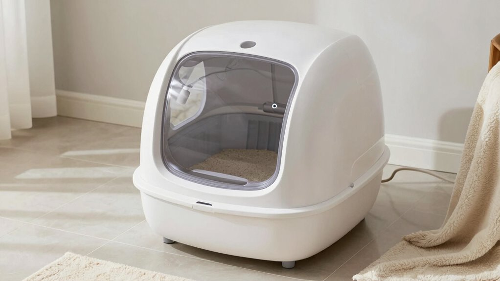 top automatic litter box devices