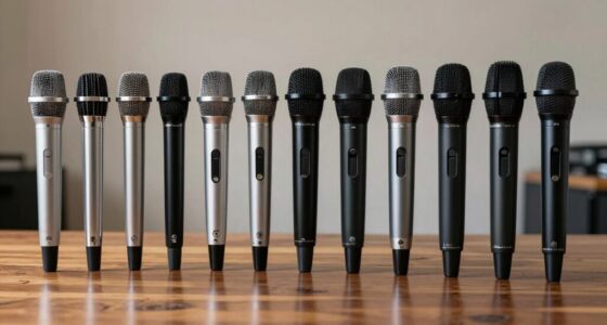 top camera shotgun mics