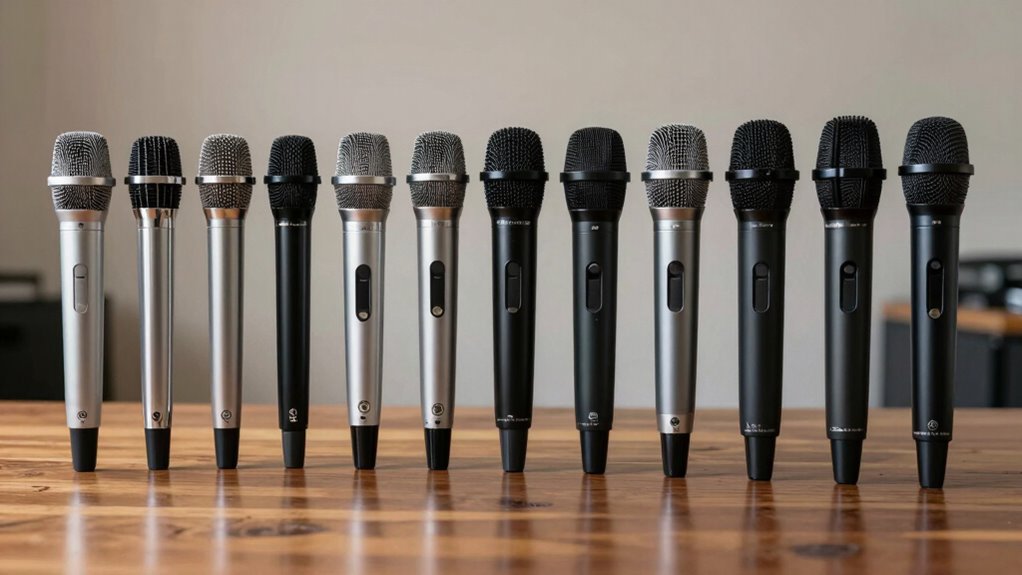 top camera shotgun mics