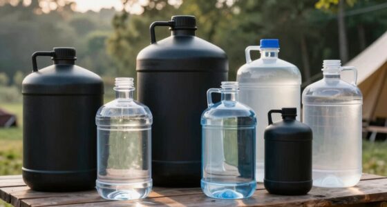 top camping water storage options