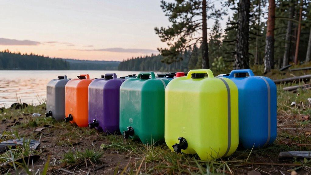 top camping water tanks