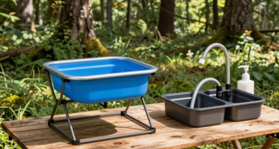 top collapsible camping sinks