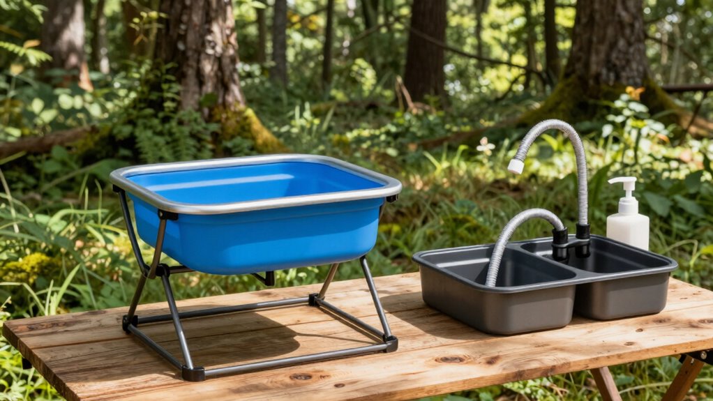 top collapsible camping sinks