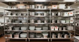 top commercial kitchen storage
