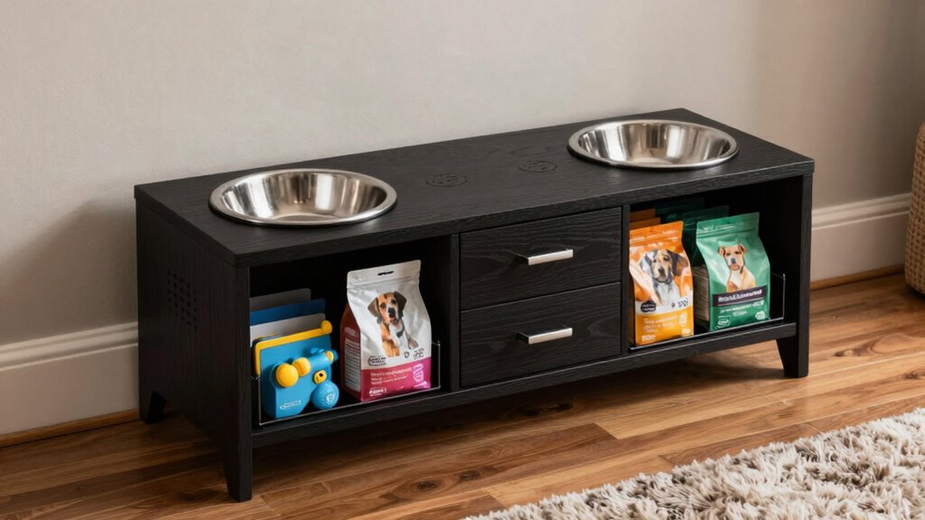 top dog feeding station storage
