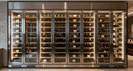top dual zone wine fridges