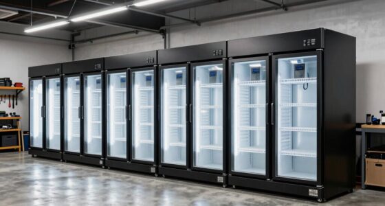 top garage chest freezers