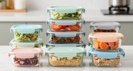top glass meal prep sets