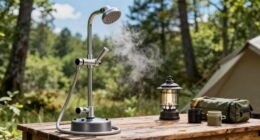 top propane camping shower options