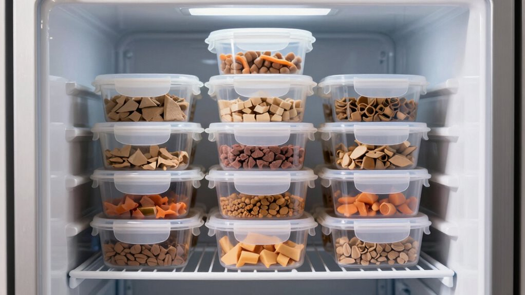 top stackable pet food containers